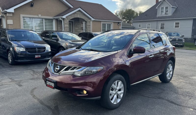 2012 Nissan Murano SL full